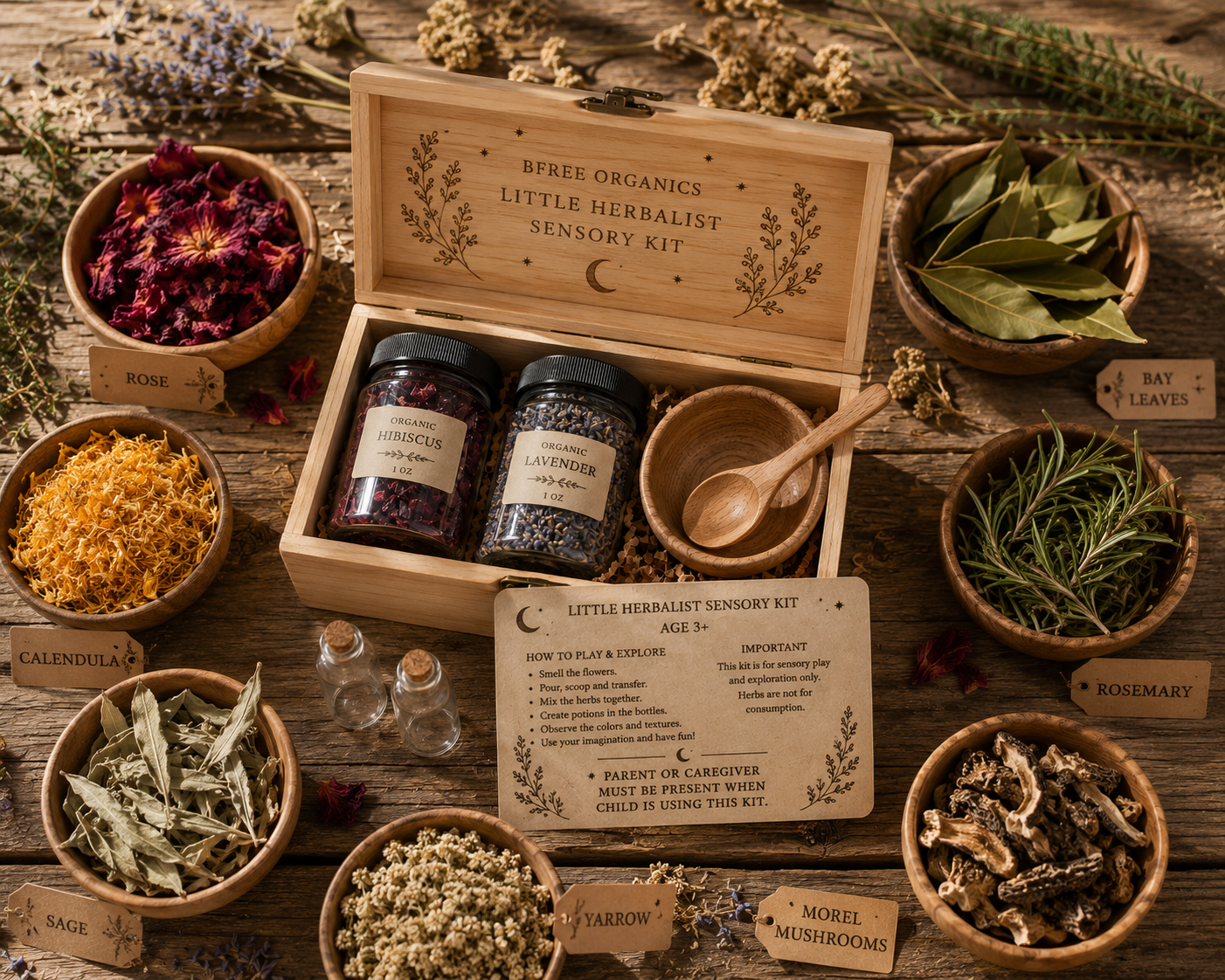 Little Herbalist Sensory Kit